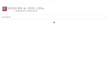 Tablet Screenshot of hilburn-lein.com